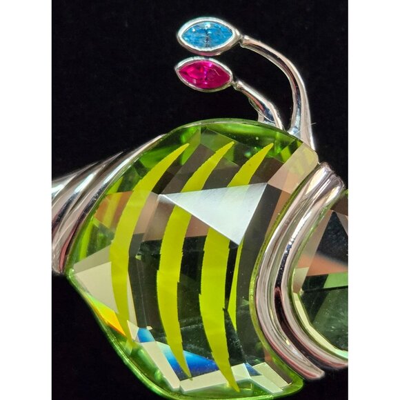 Swarovski Paradise Calimera Crystal Tropical Fish Brooch - Picture 6 of 7